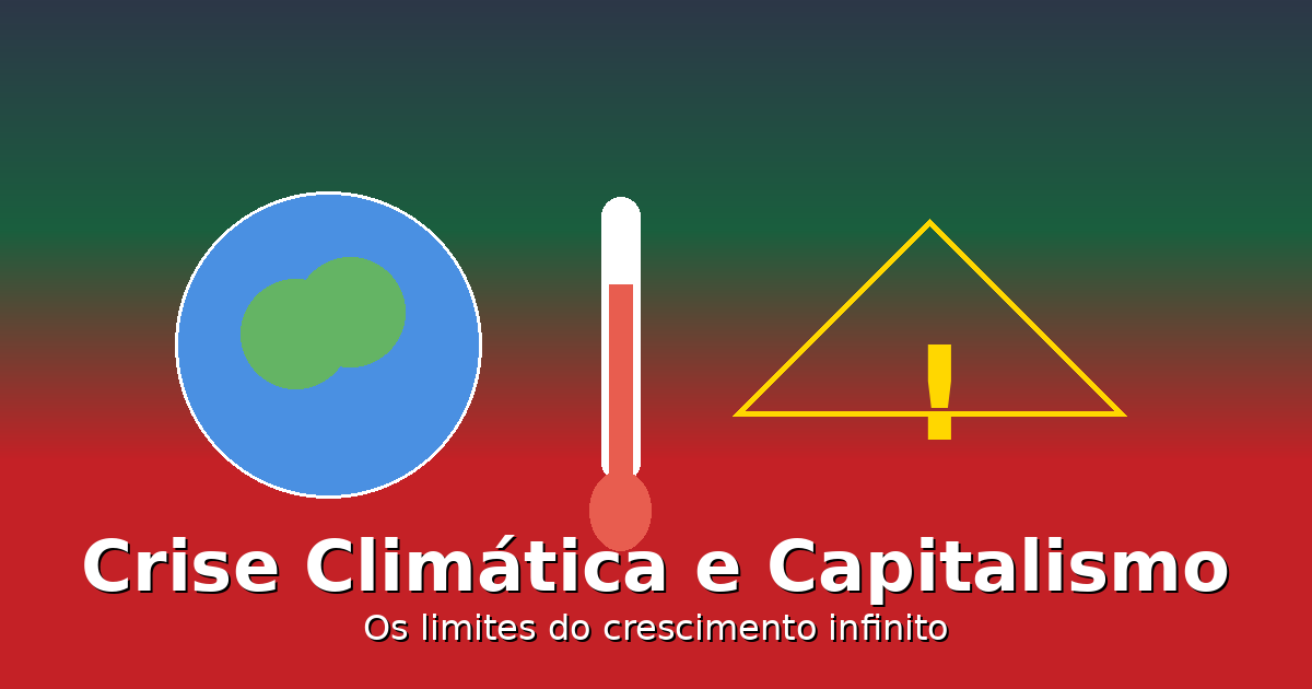 A Crise Climática e os Limites do Capitalismo